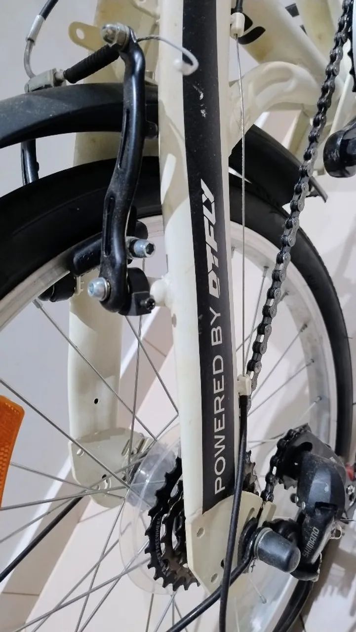 Bicicleta dobrável com marcha Shimano  - Foto 5