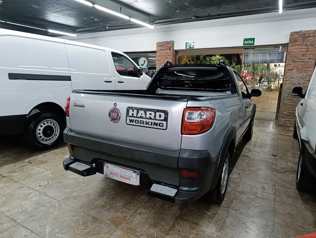 Fiat Strada Working Hard 1.4 Fire Flex 8V CS 2020 - Foto 5