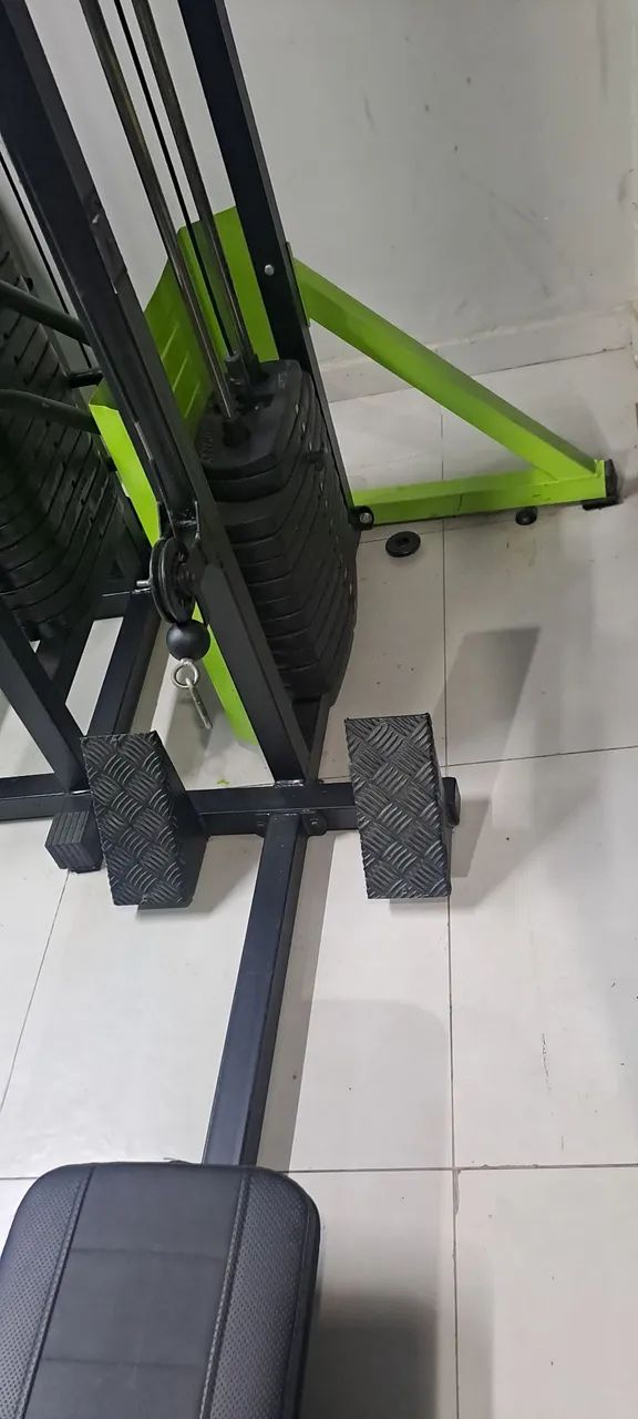 Remada baixa vitally 110kg carga - Foto 2