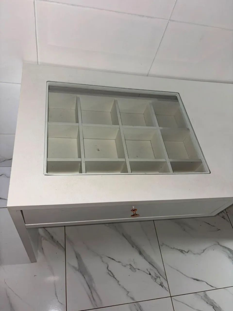 Mesa de estudo com penteadeira planejada - Excelente estado!  - Foto 3