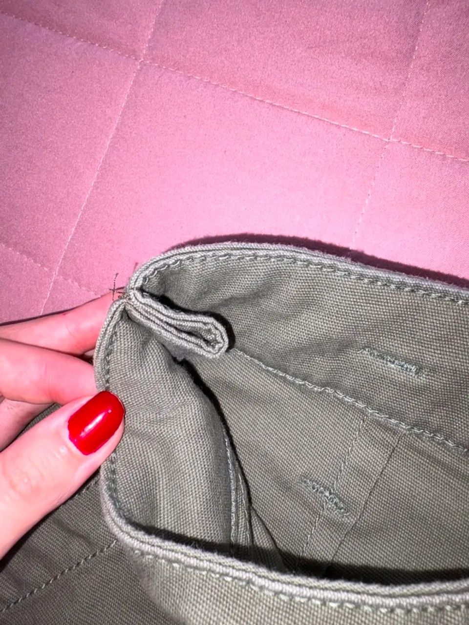 Calça U.S Polo verde militar  - Foto 4