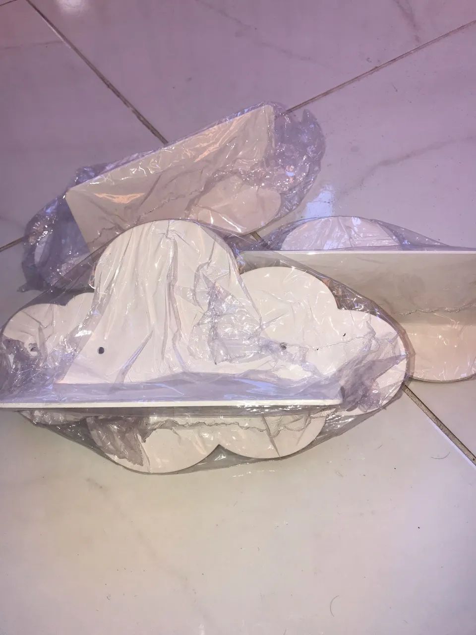 Nichos prateleira MDF quarto de bebê 
