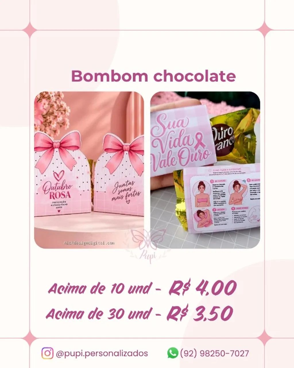Mimos outubro rosa - Foto 4