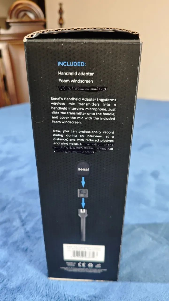 Suporte de microfone - Senal AWS-HA Handheld Adapter - Foto 3