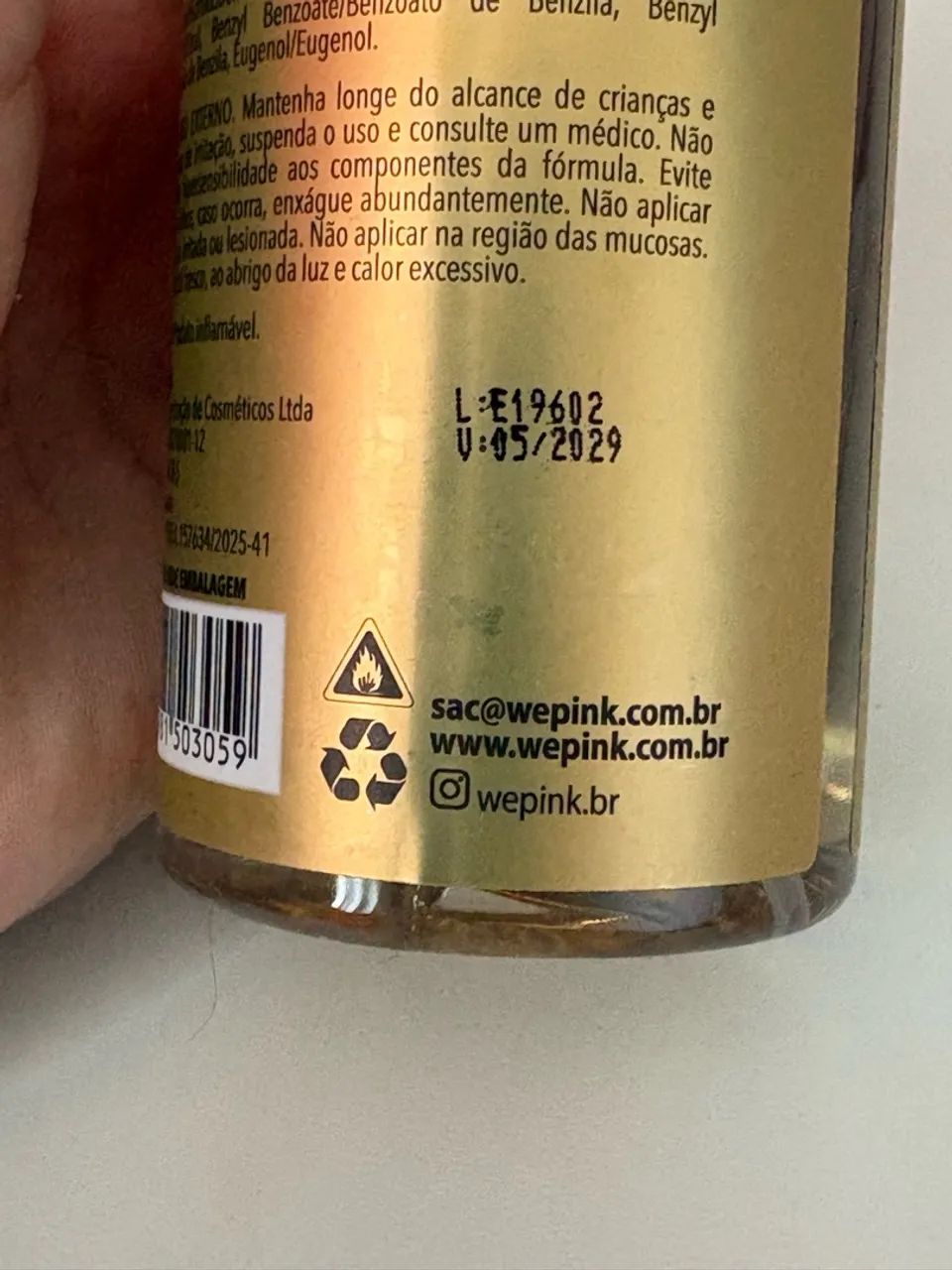 Body splash wepink pouco usado  - Foto 3