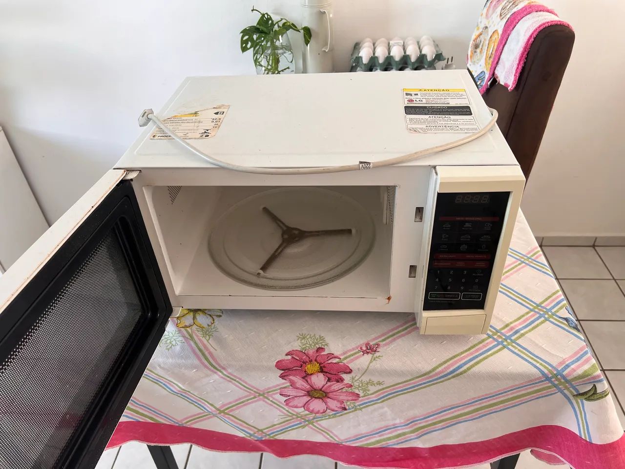 vendo microondas - defeito no torch mas funcionando 