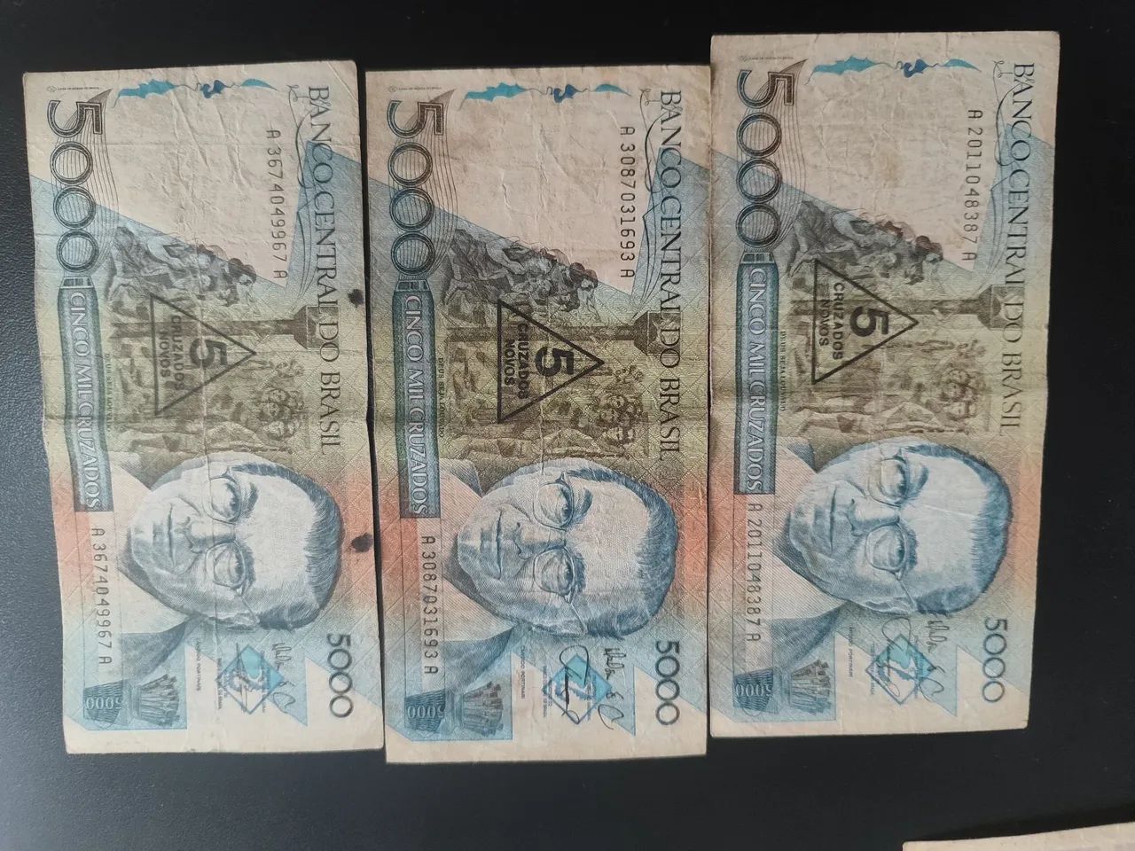 Notas de dinheiro antigas - Foto 2