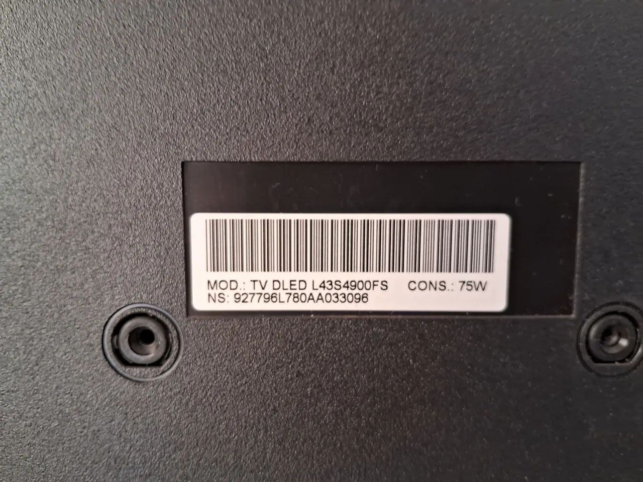 TV TCL 43 POLEGADAS - MOD:DLED L43S4900FS - Foto 2