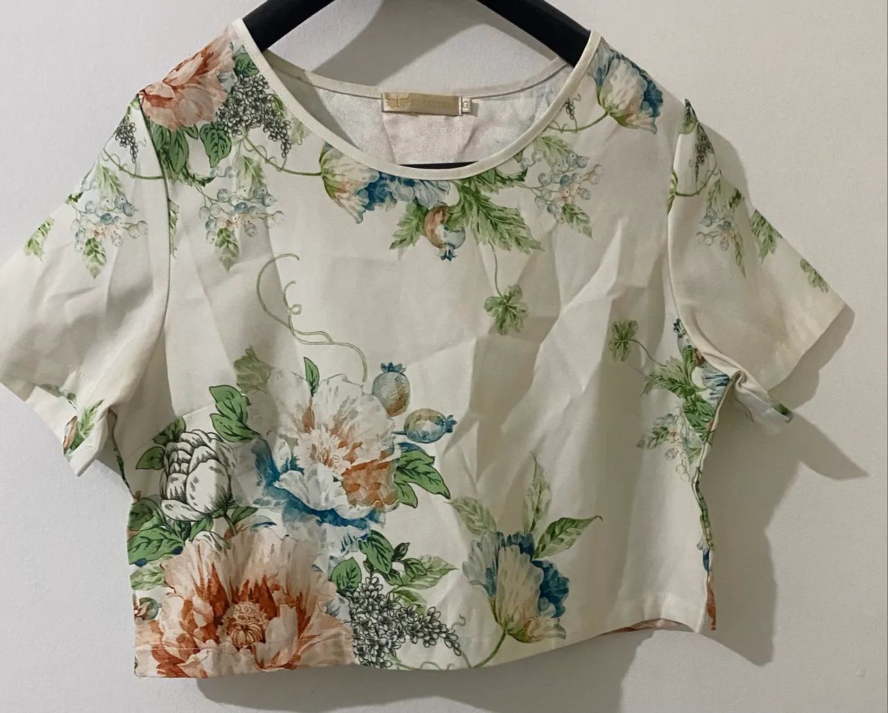 Conjunto TAM-42 perfeito calça linho e blusa poliéster  - Foto 3
