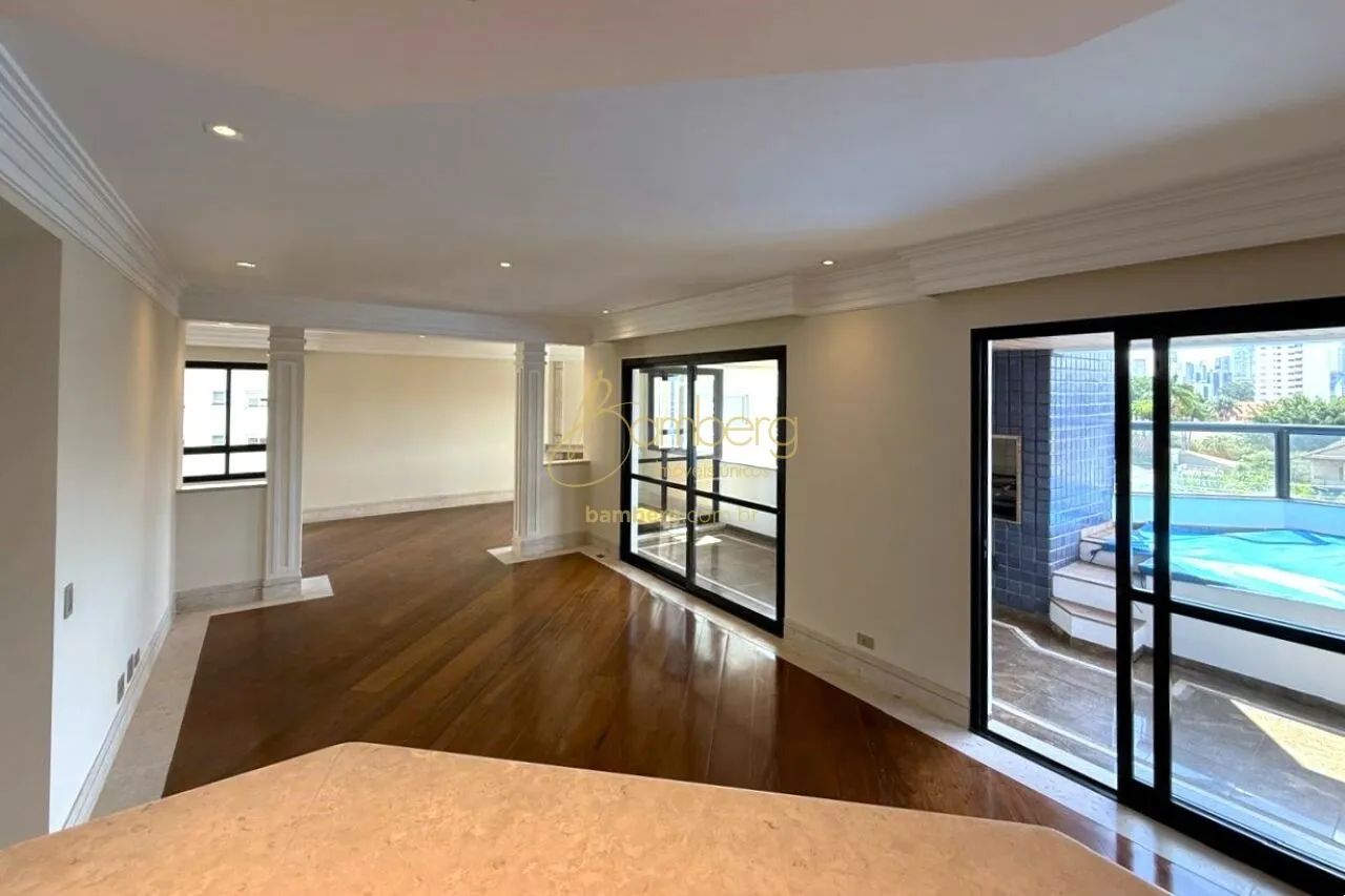 Apartamento com piscina e churrasqueira na varanda - Brooklin - Foto 4