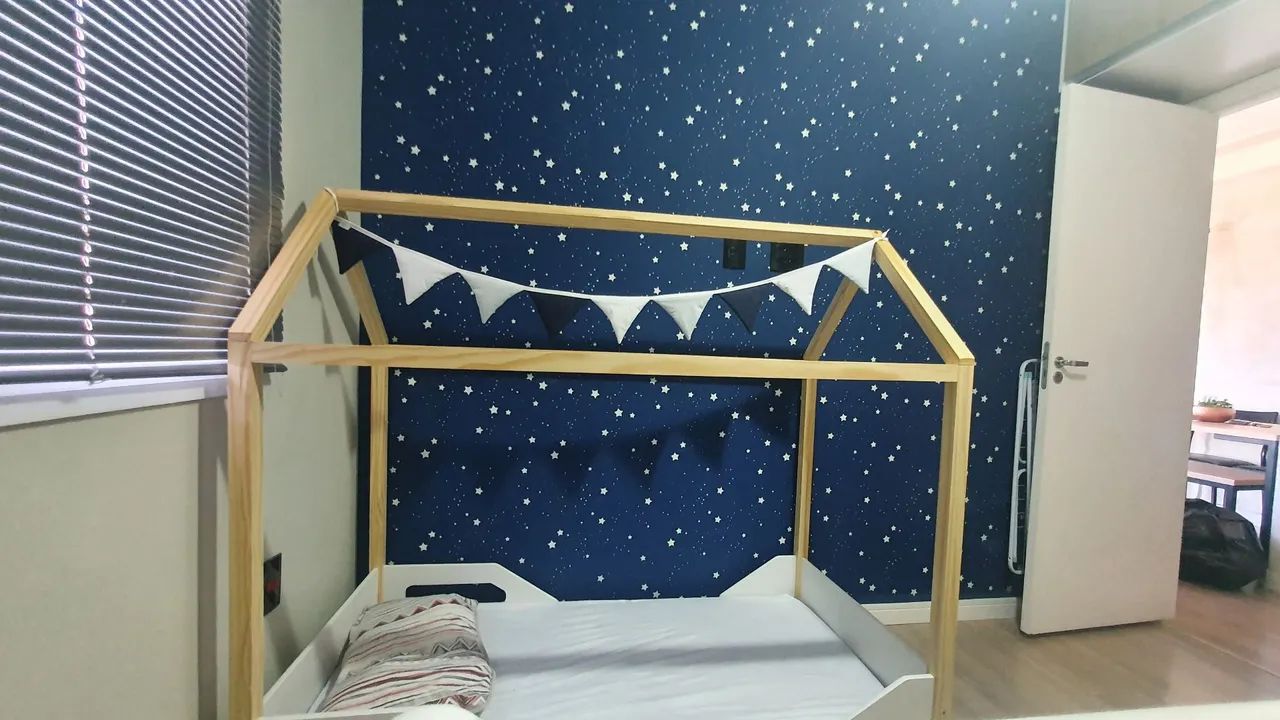 Cama montessoriana seminova com colchão  - Foto 2