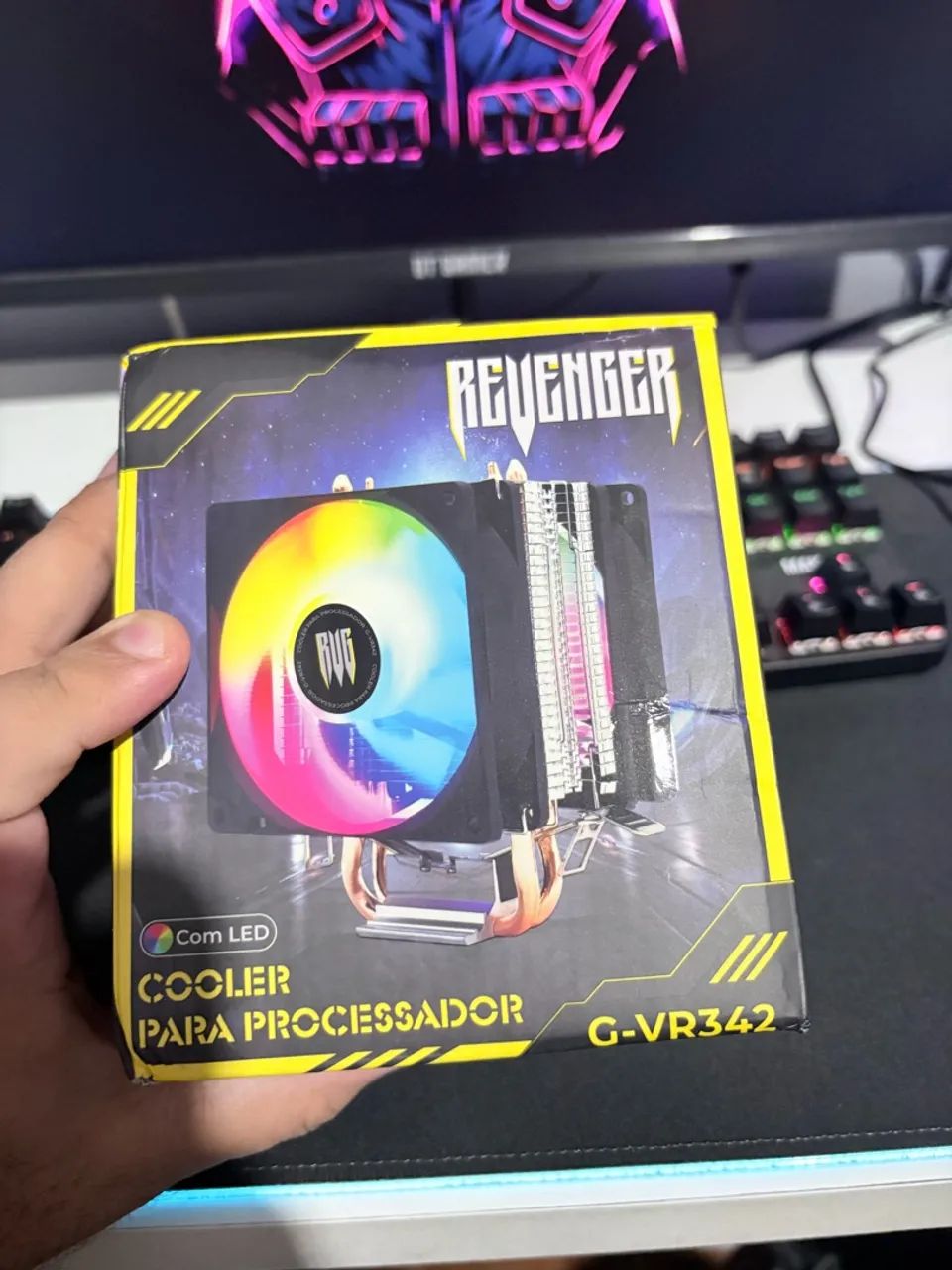 Air cooler dual fan 