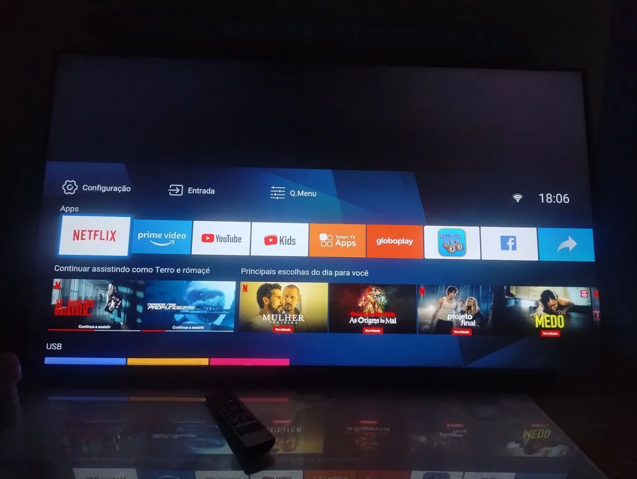 Vendo TV smart 55 polegadas Philco  - Foto 4
