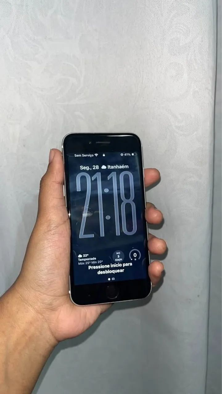 iPhone SE 2020 128GB Branco | A13 Bionic | Touch ID | Ótimo Estado