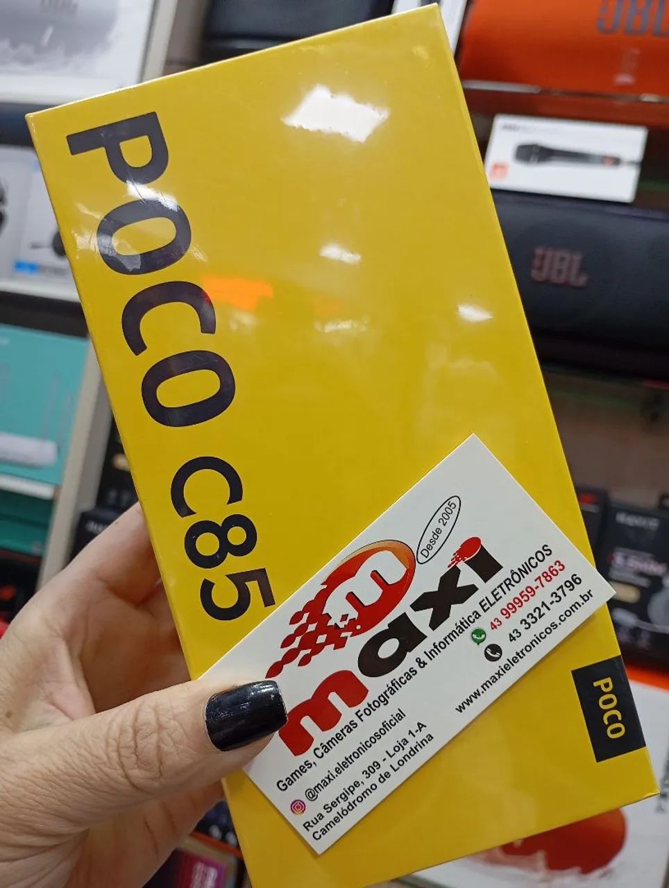 PROMOÇÃO!! POCO C85 256G  - Foto 4