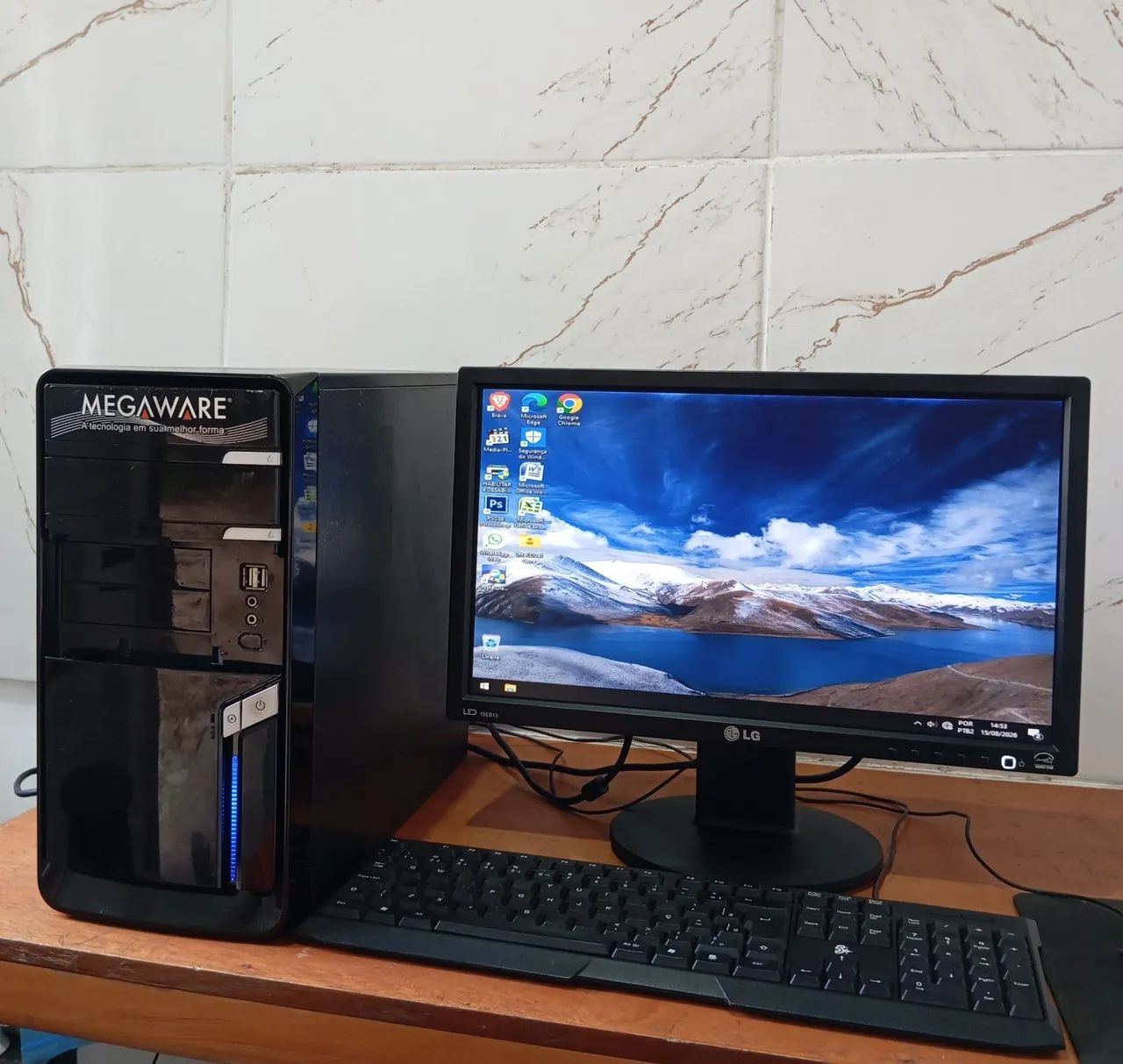 Computador Dual Core 3.0 Windows 10 Wi-fi Perfeito Completo 9?8?6?0?6?5?0?1?9? - Foto 3