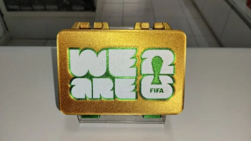 Caixa Porta Figurinhas COPA 2026 Grande 350 - Foto 4