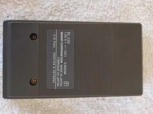 Calculadora Sharp EL-230 - Foto 2