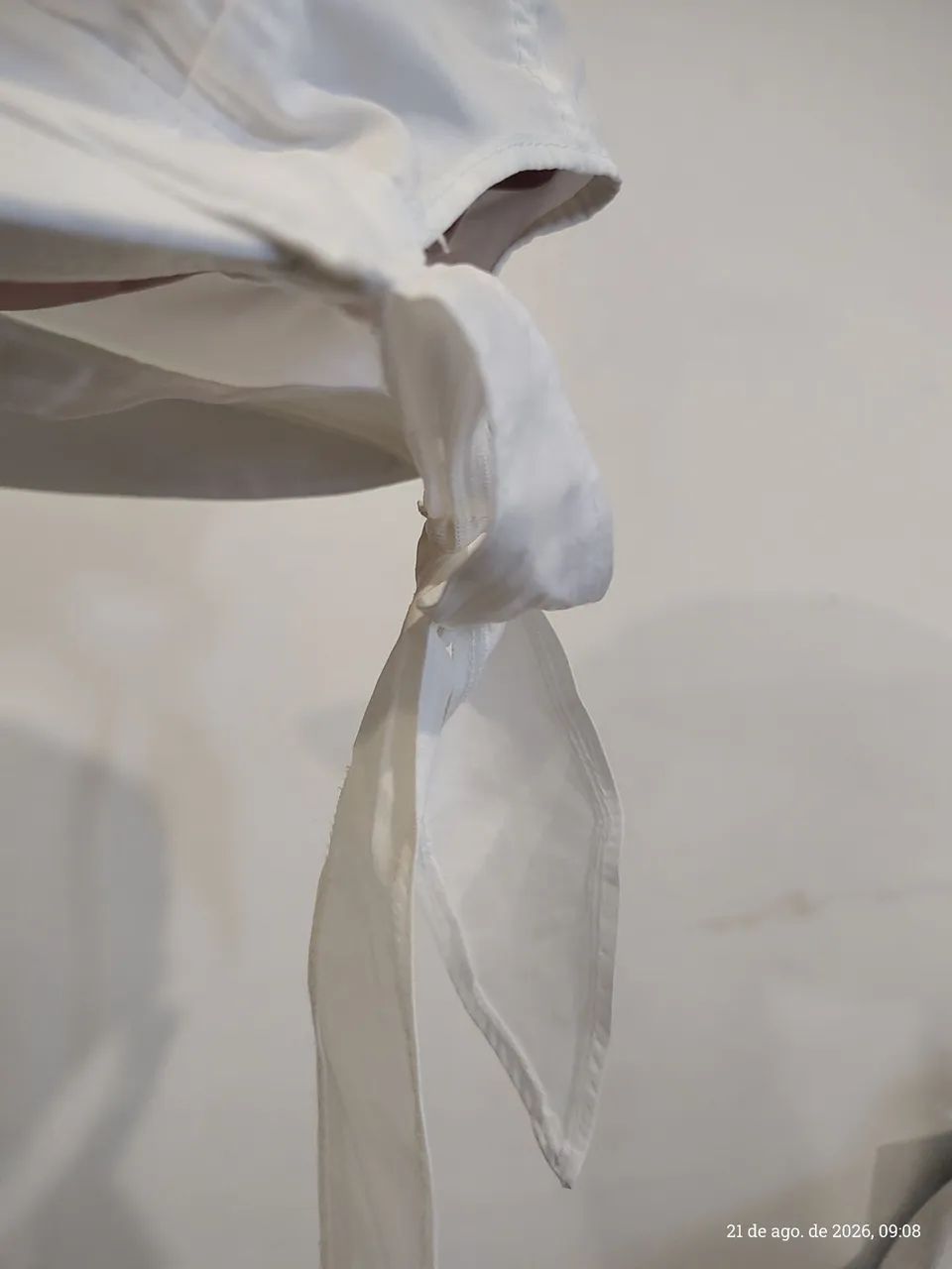 Chapéu branco para praia - Foto 4