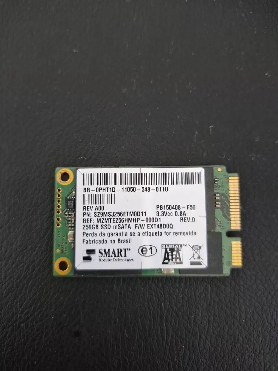 SSD msata 256gb 