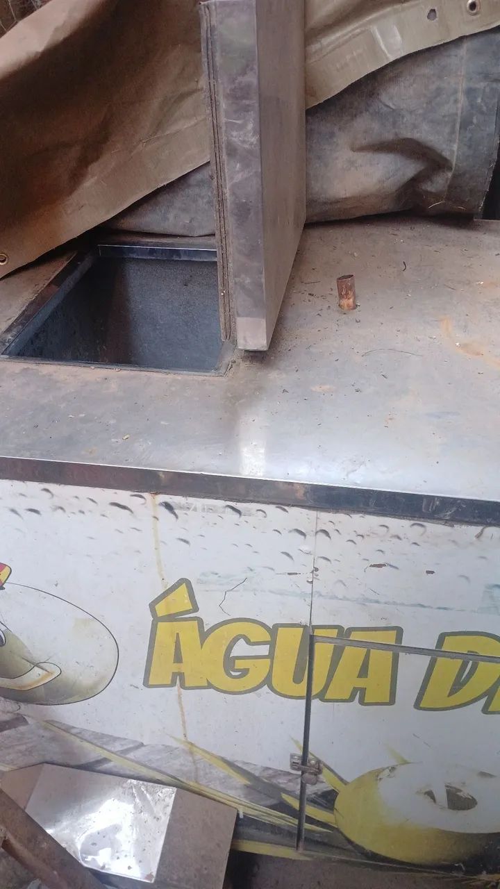 Carrinho água de coco inox  - Foto 3
