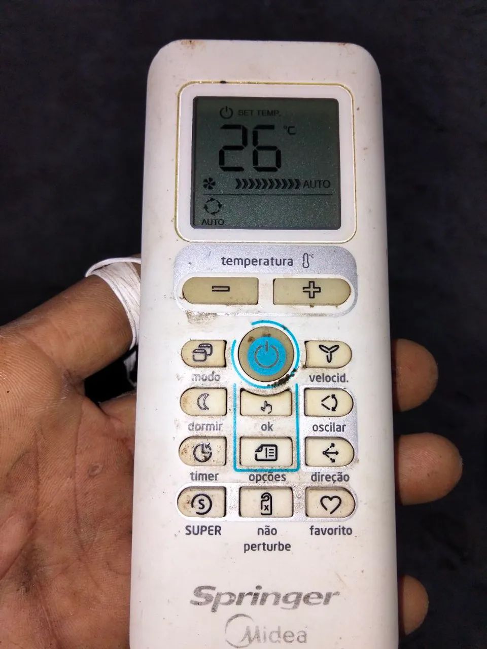 Controle Springer midea