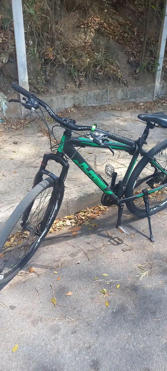 BIKE ARO 29 ALFAMEQ VERDE E PRETO