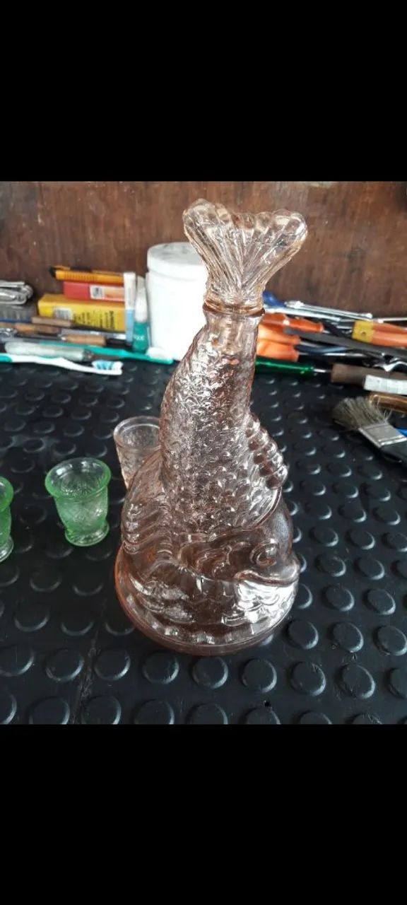 Garrafinha antiga de bebidas - Foto 2