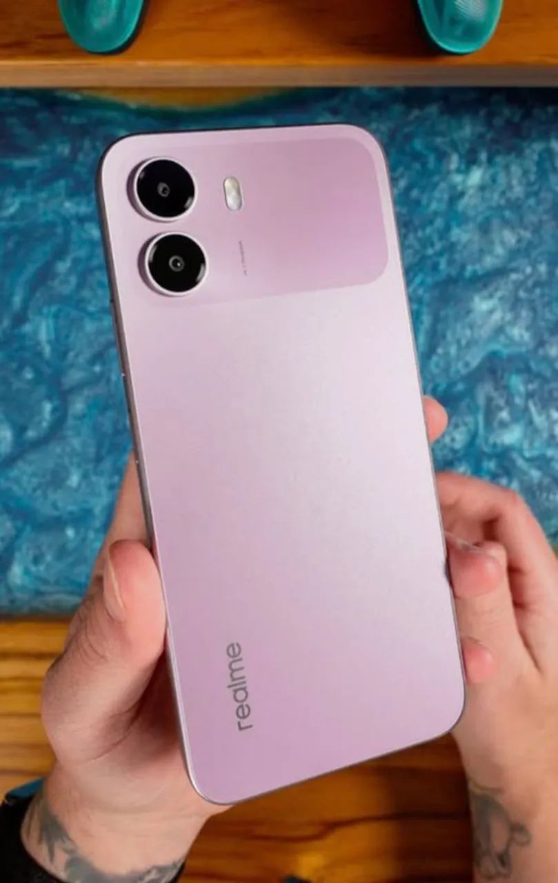 Telefone lançamento - Realme P4 Lite 256/4 Lilás 