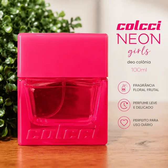 Deo colônia colcci neon girls - 100ml