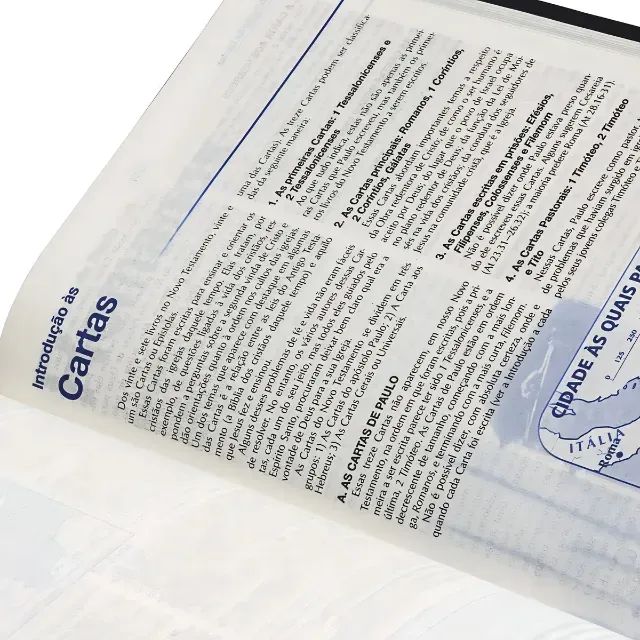 Bíblia De Estudo NTLH Nova Tradução Na Linguagem De Hoje Média Portátil Nova - Foto 3