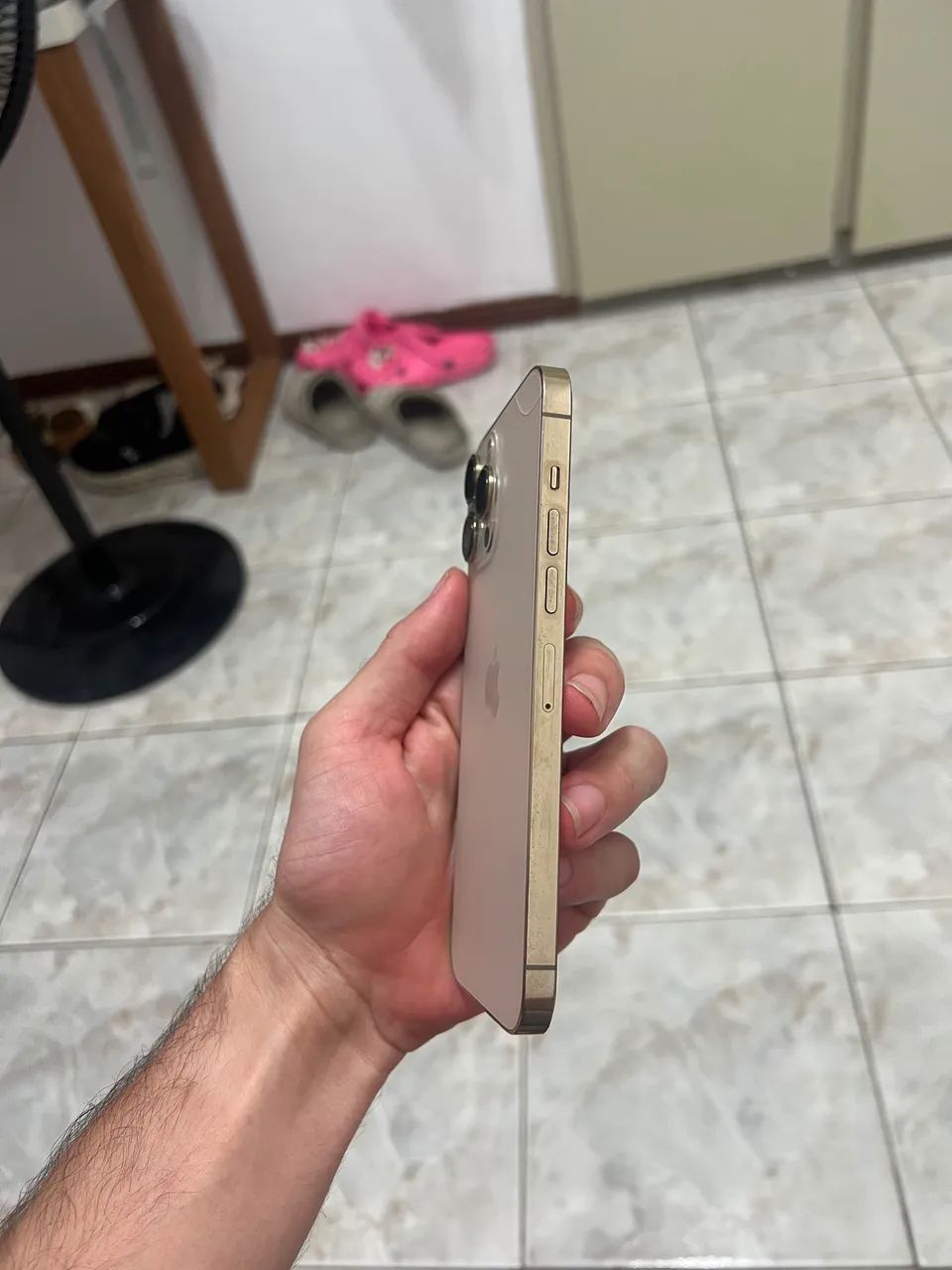 iPhone 13 Pro Max 256GB Dourado - Único Dono / Impecável - Foto 5