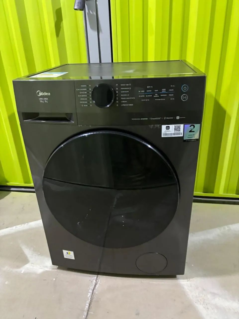 Lava e Seca Midea 11 kg Titanium Slim