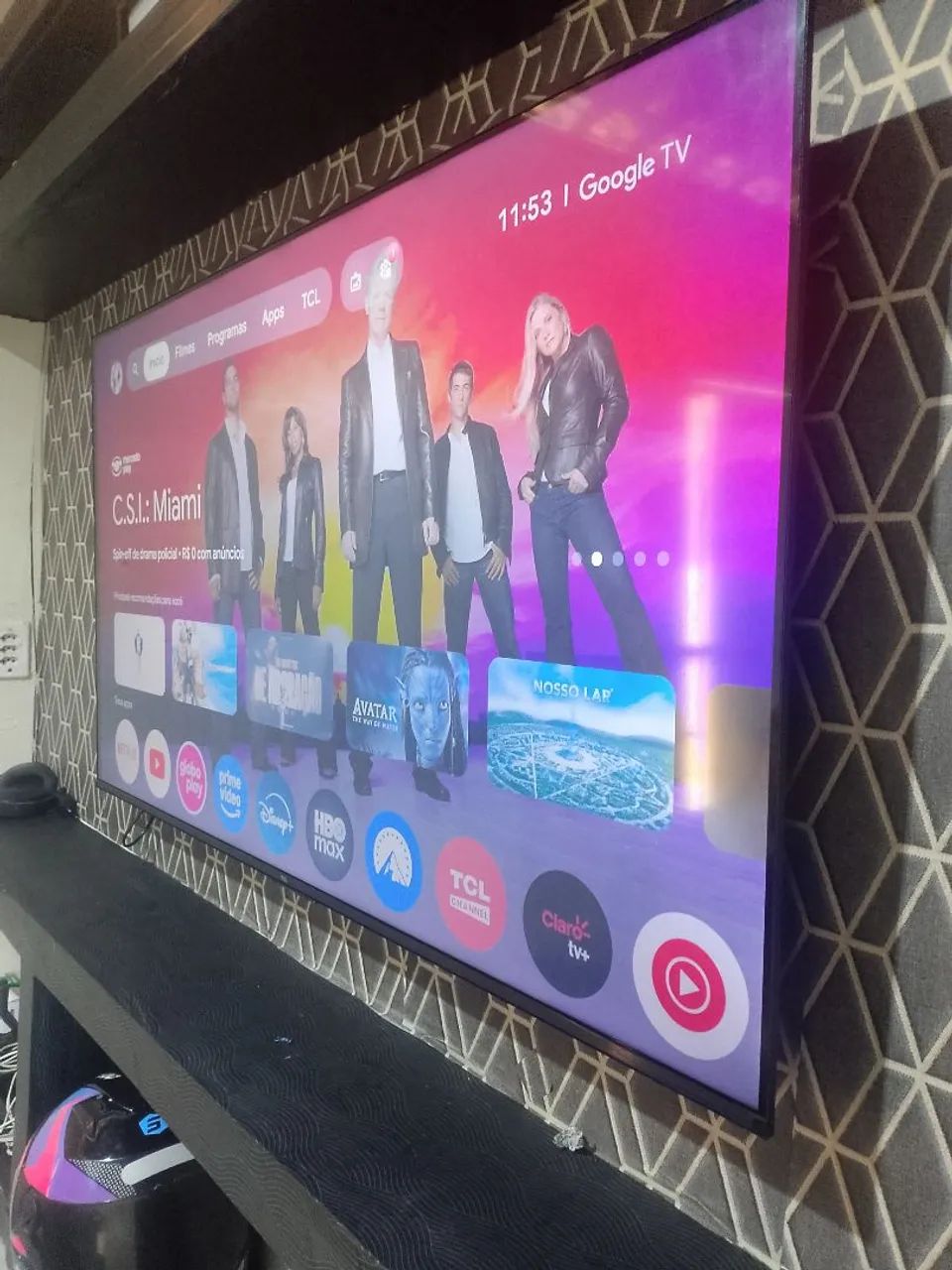 Tv tcl 55 polegadas 