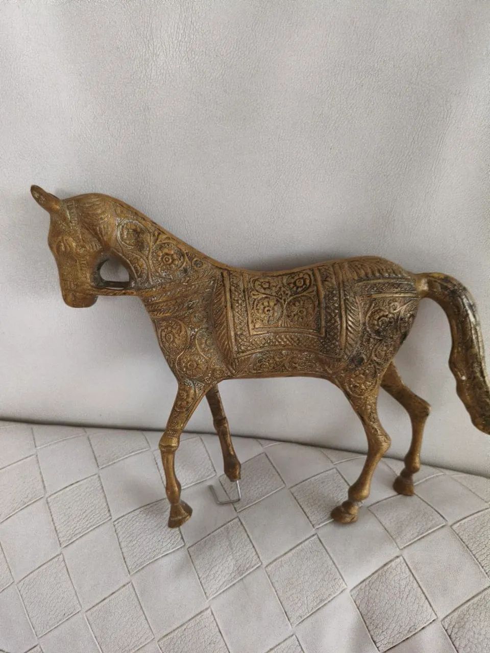 Cavalo de bronze antigo