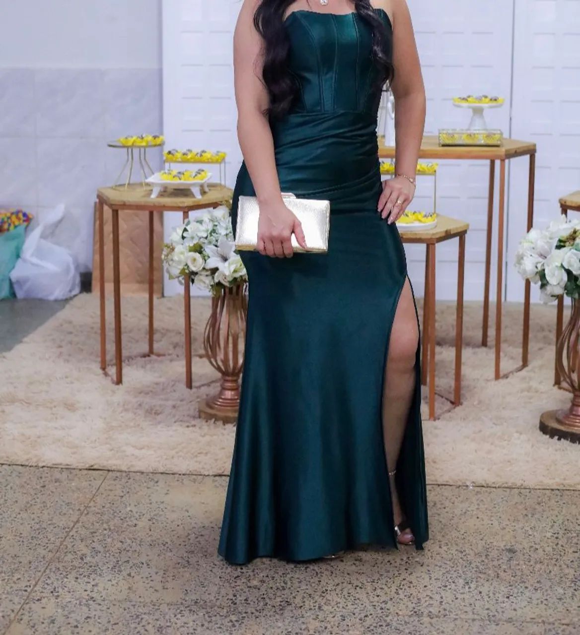 Lindo vestido verde  - Foto 3