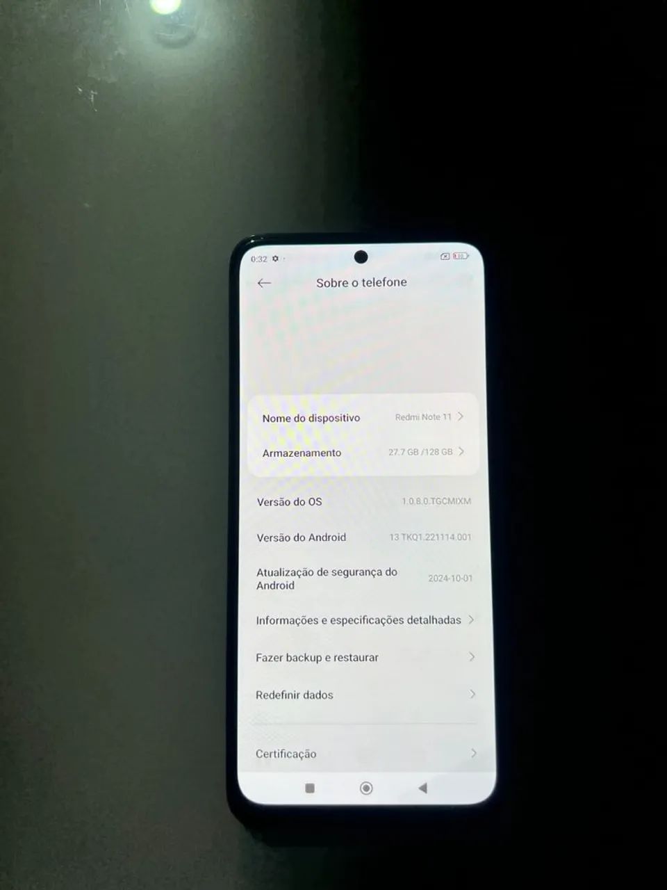 XAOMI REDMI 11 USADO 128gb - Foto 4