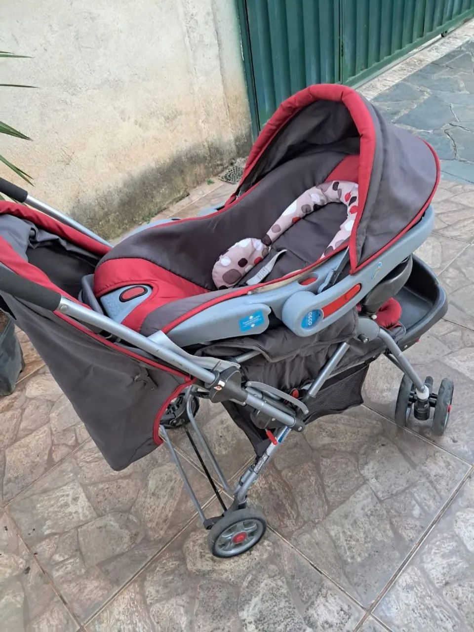 Carrinho de Bebê Cosco Travel Reverse + Bebê Conforto. - Foto 3
