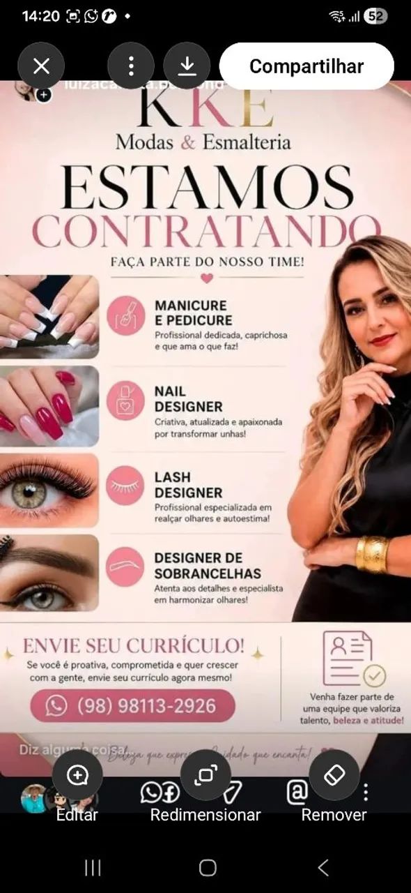 Precisando de profissionais 