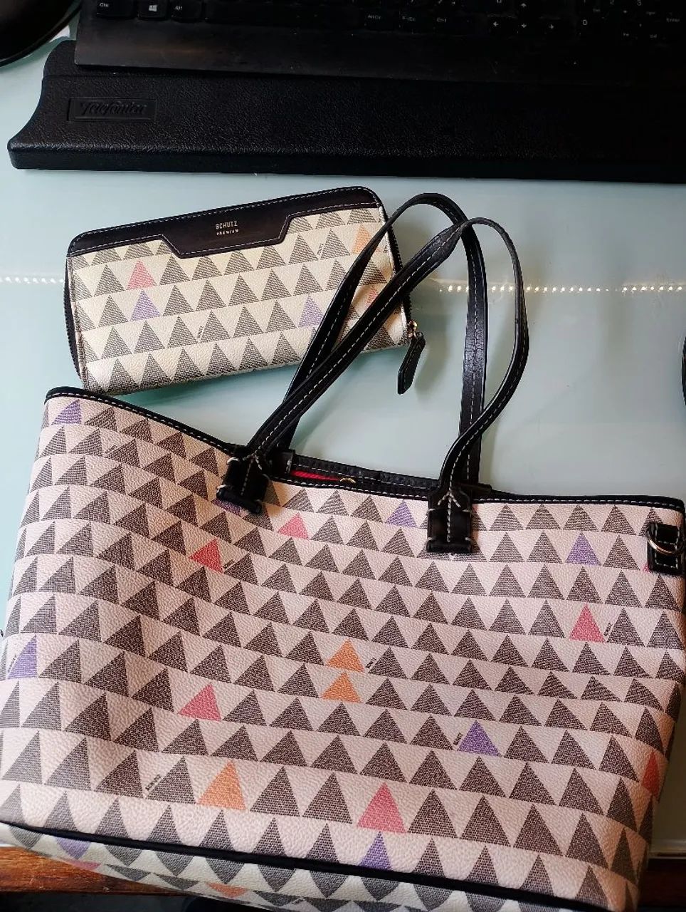 Bolsa Schutz Nina Trangle Premium+ Carteira  - Foto 2
