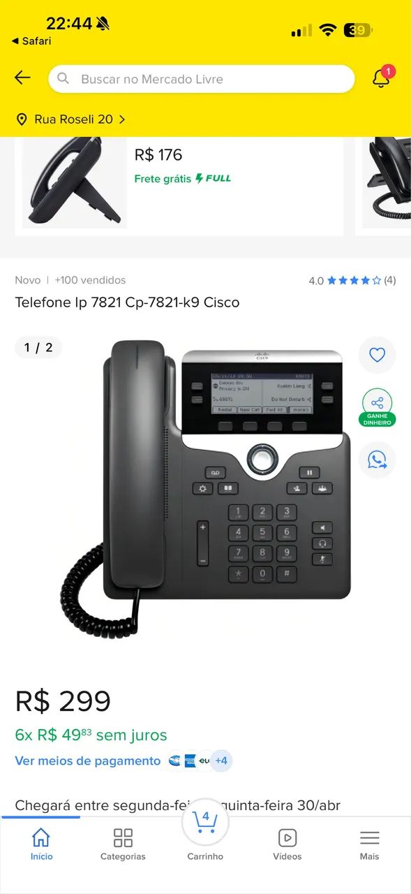 Telefone cisco  - Foto 3