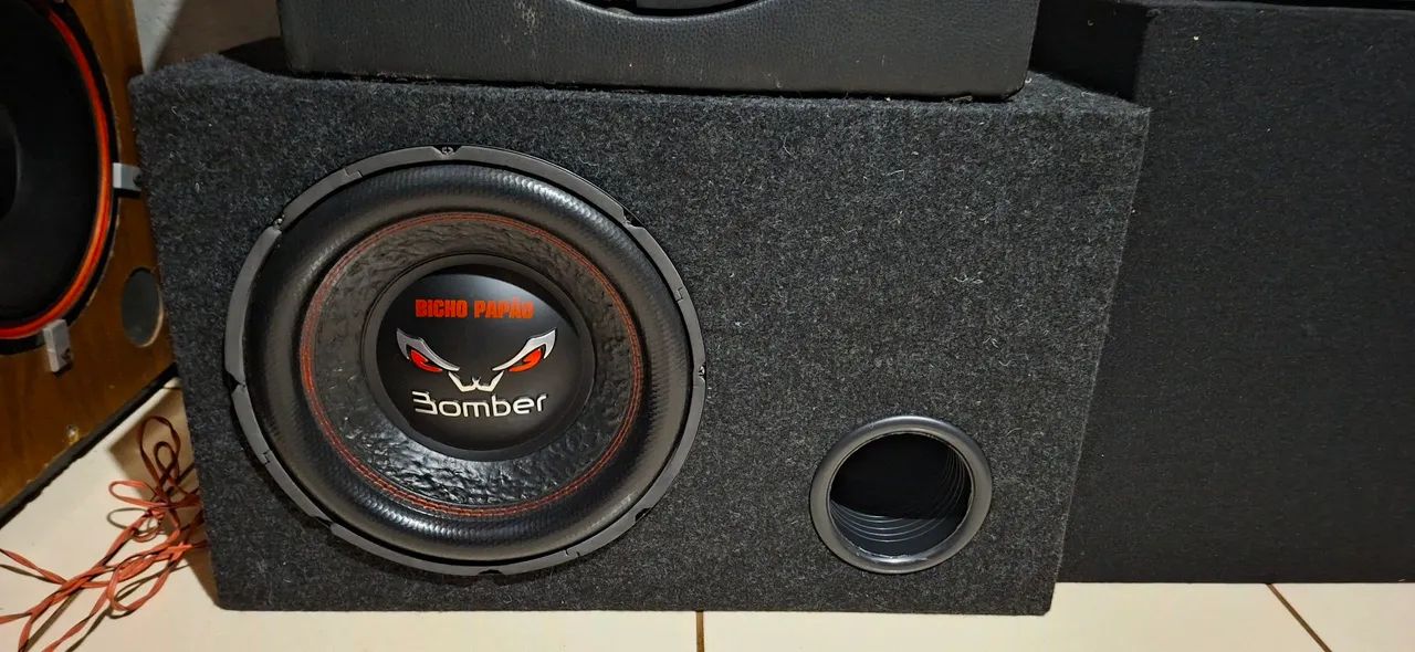 Caixa subwoofer 12 pol Bicho Papão 600 rms  - Foto 2