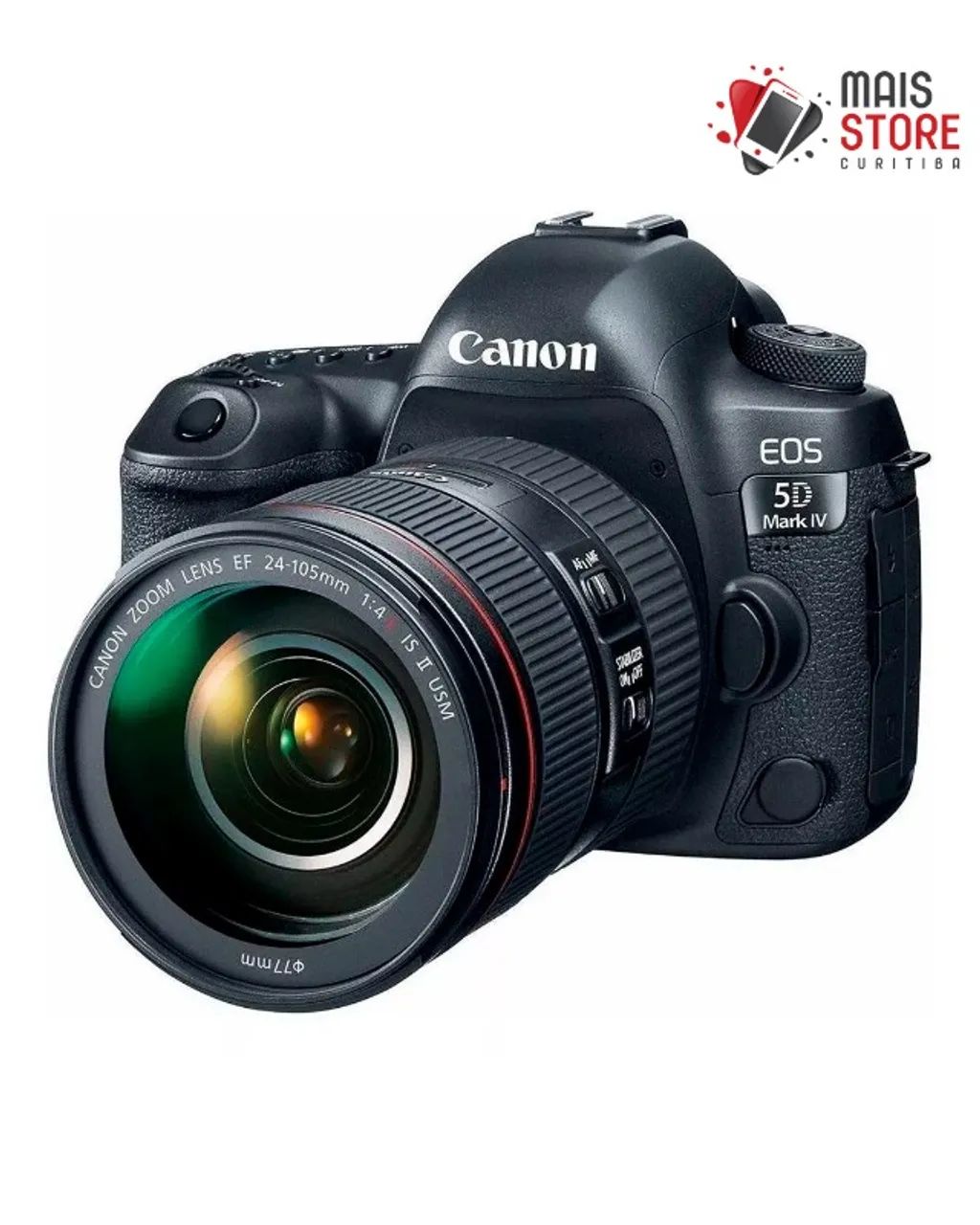 Câmera Canon Eos 5D Mark IV Ef 24-105mm f/4L Is II Usm - Câmeras e
