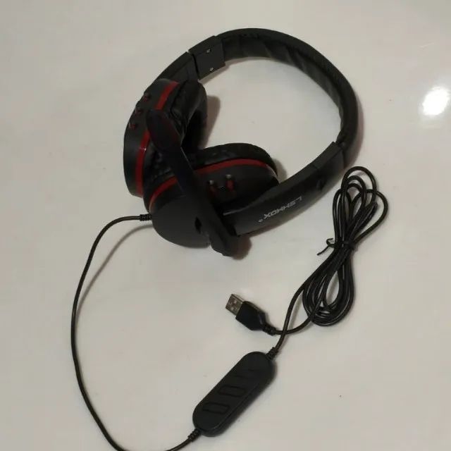 Fone Gamer Usb Lehmox Para Pc Ps3 Ps4 - Foto 3