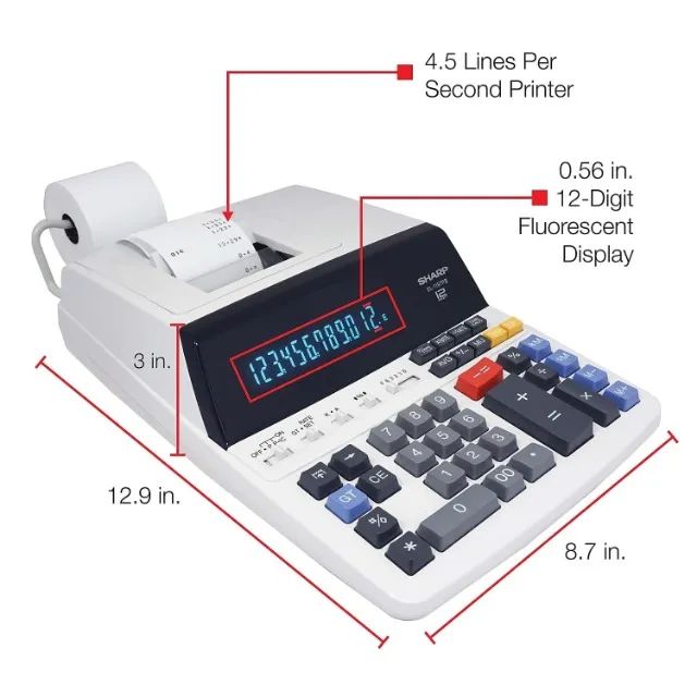 Calculadora Sharp El 2630PIII - Foto 2
