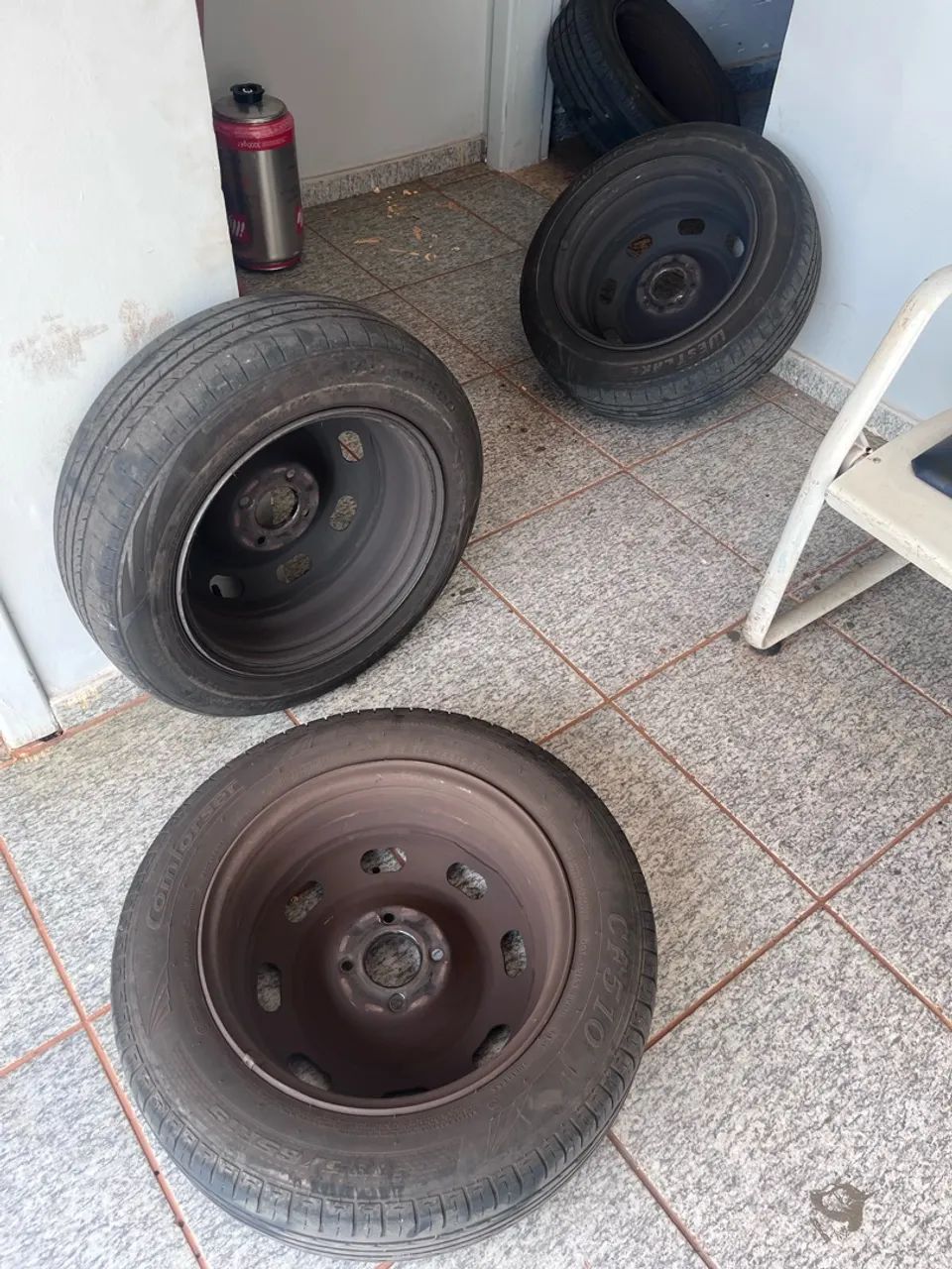 Rodas de ferro aro 15 