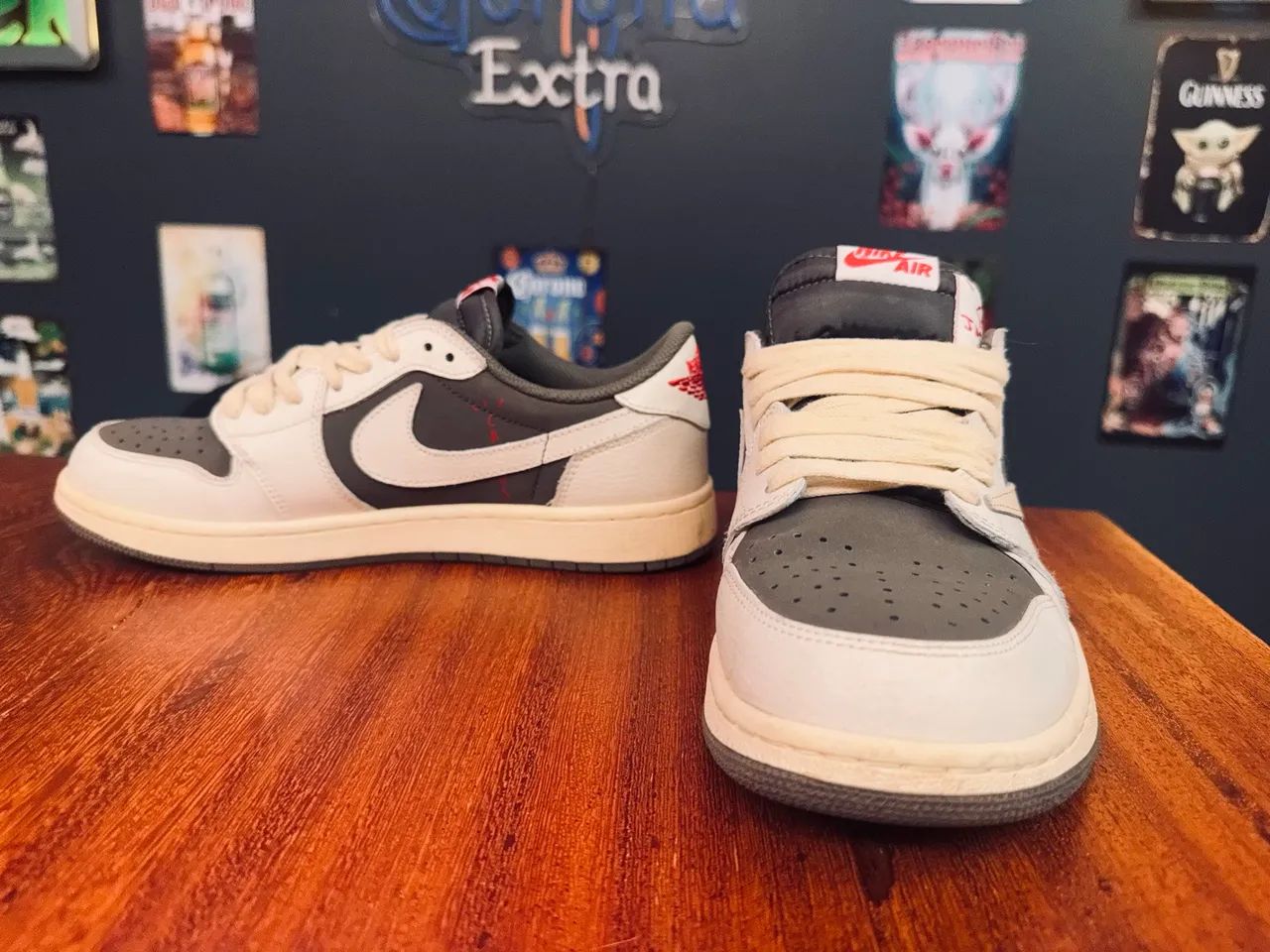 Air Jordan 1 Low x Travis Scott - Estilo Reverse Mocha - Foto 5