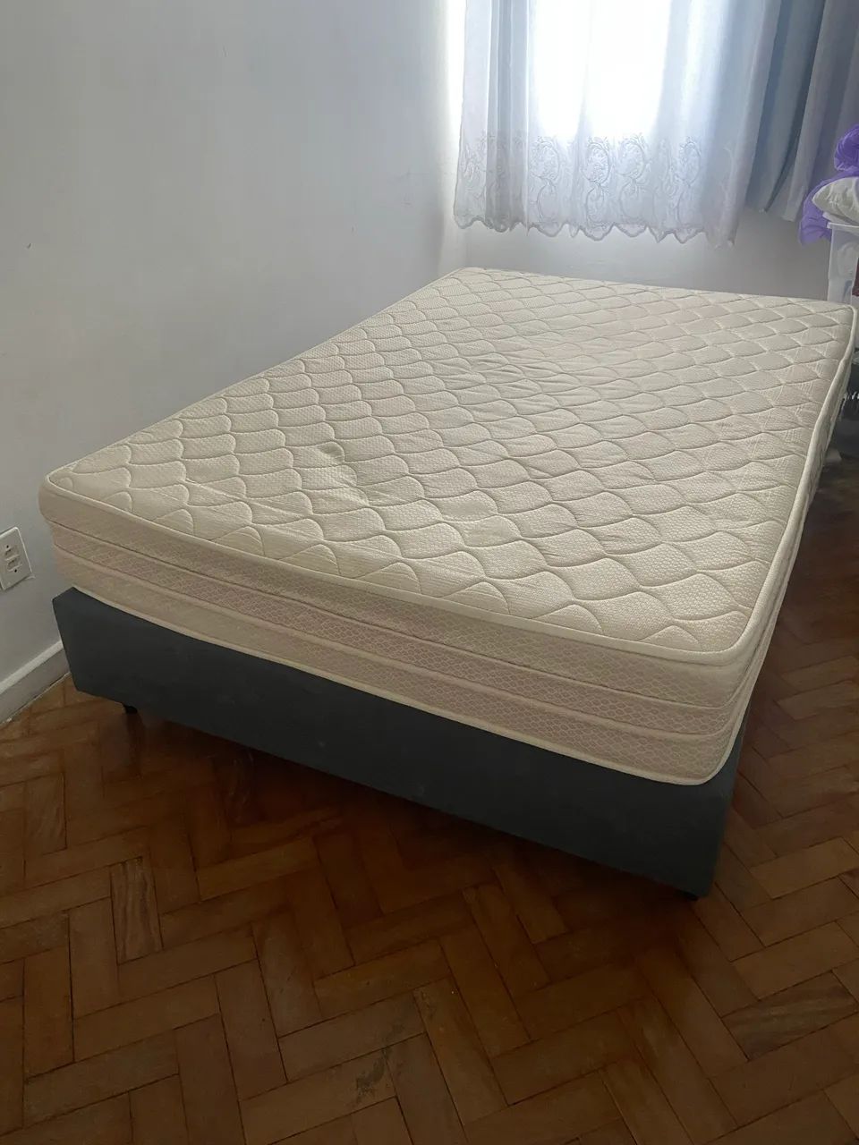 Cama box casal com colchão  - Foto 2
