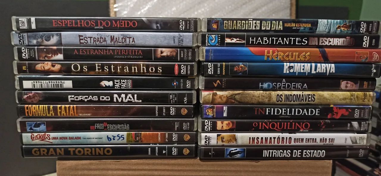 DVDs Terror Suspense Faroeste Guerra Comédia  - Foto 3