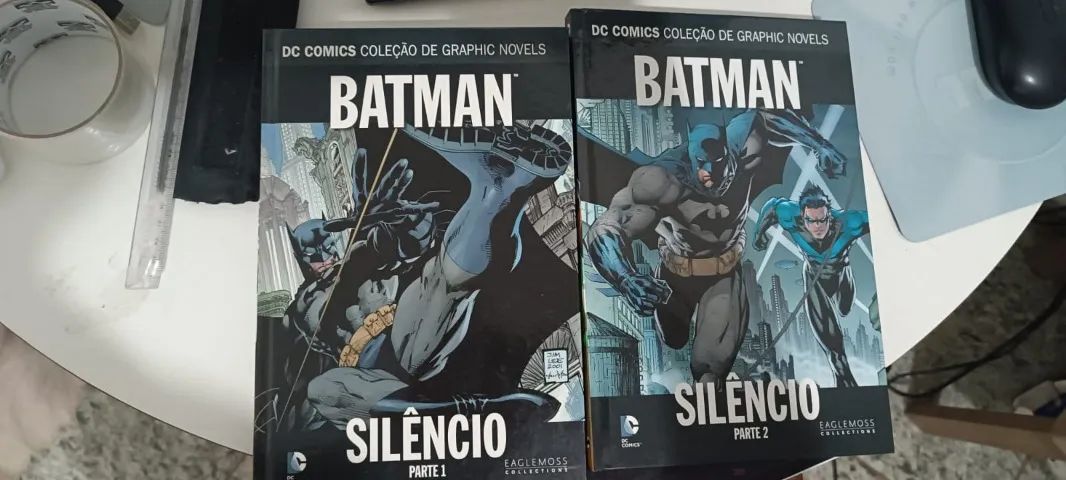 Hq Batman Eaglemoss Silencio parte 1 e 2